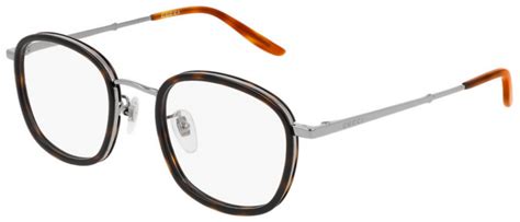 Gucci™ GG0678OA 003 49 Ruthenium Eyeglasses 